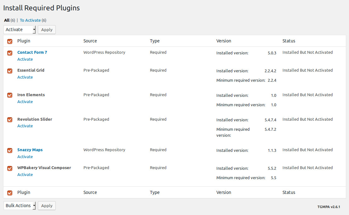 Install Plugins – Consult Hub