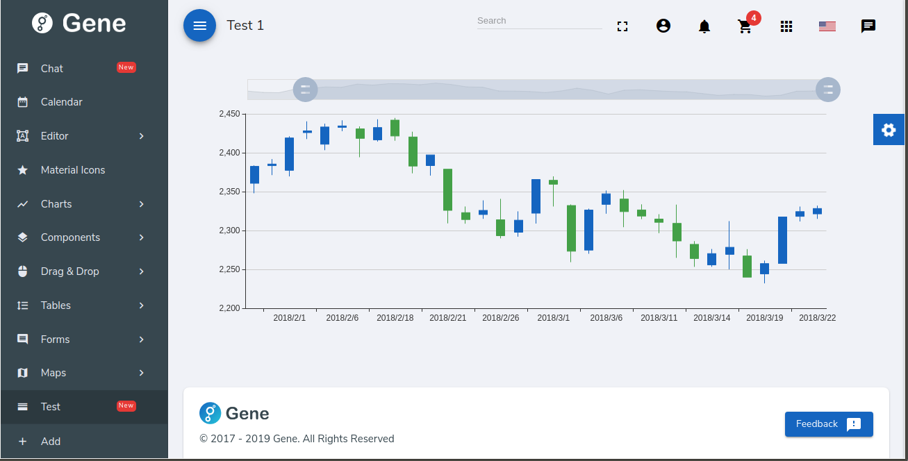 Adding Widgets in Component Gene